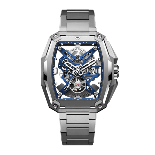 CIGA design SKELETON AUTOMATIC WATCH HUNTER TITANIUM