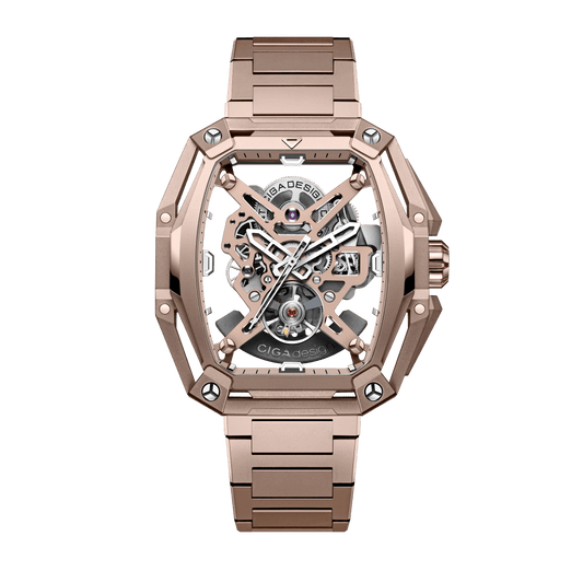 CIGA design SKELETON AUTOMATIC WATCH HUNTER VINTAGE