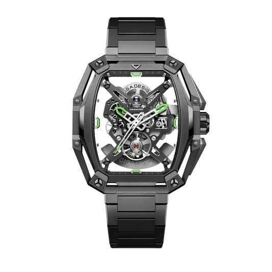 CIGA design SKELETON AUTOMATIC WATCH HUNTER STEEL