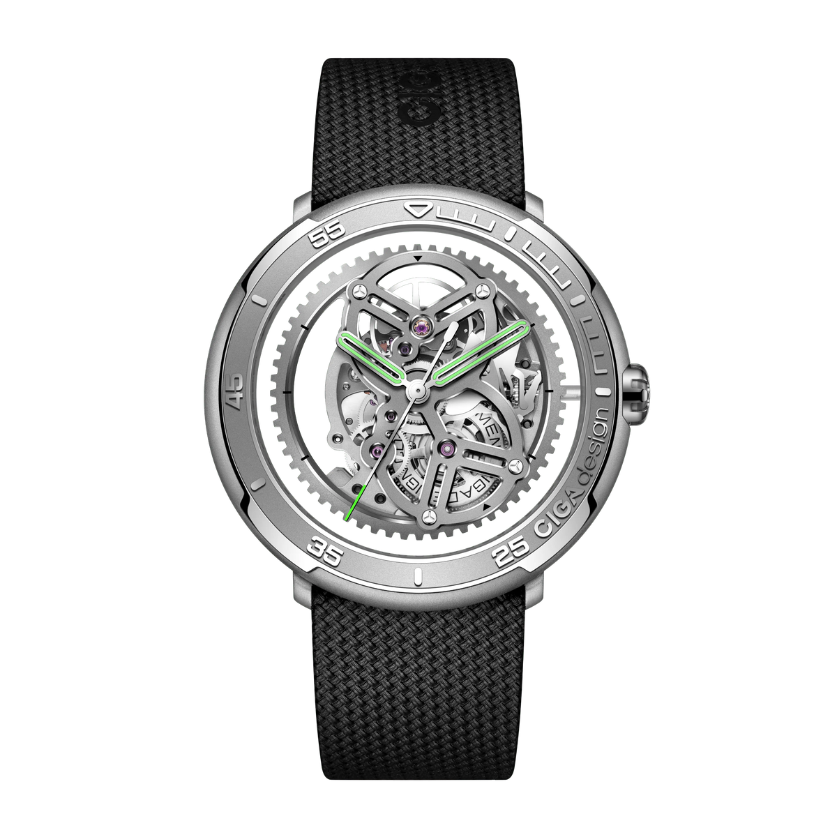 CIGA design RACING-INSPIRED AUTOMATIC SKELETON WATCH VECTOR