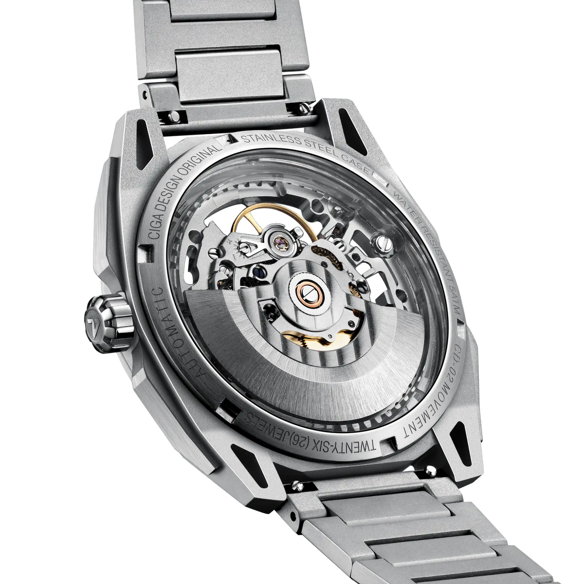 CIGA design ROUND AUTOMATIC SKELETON WATCH · FALCON