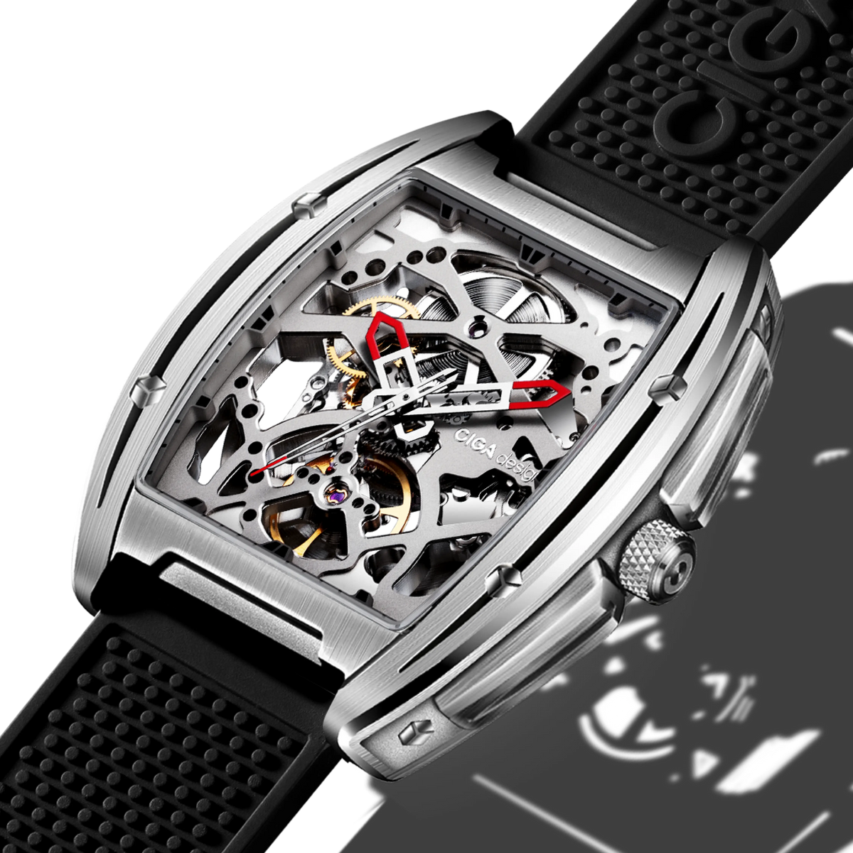 CIGA design SKELETON AUTOMATIC WATCH EDGE ORIGINAL