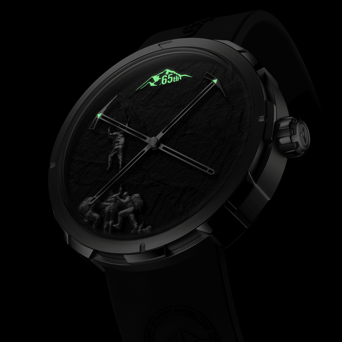 CIGA design AUTOMATON WATCH EVEREST CHINA 65TH ANNIVERSARY