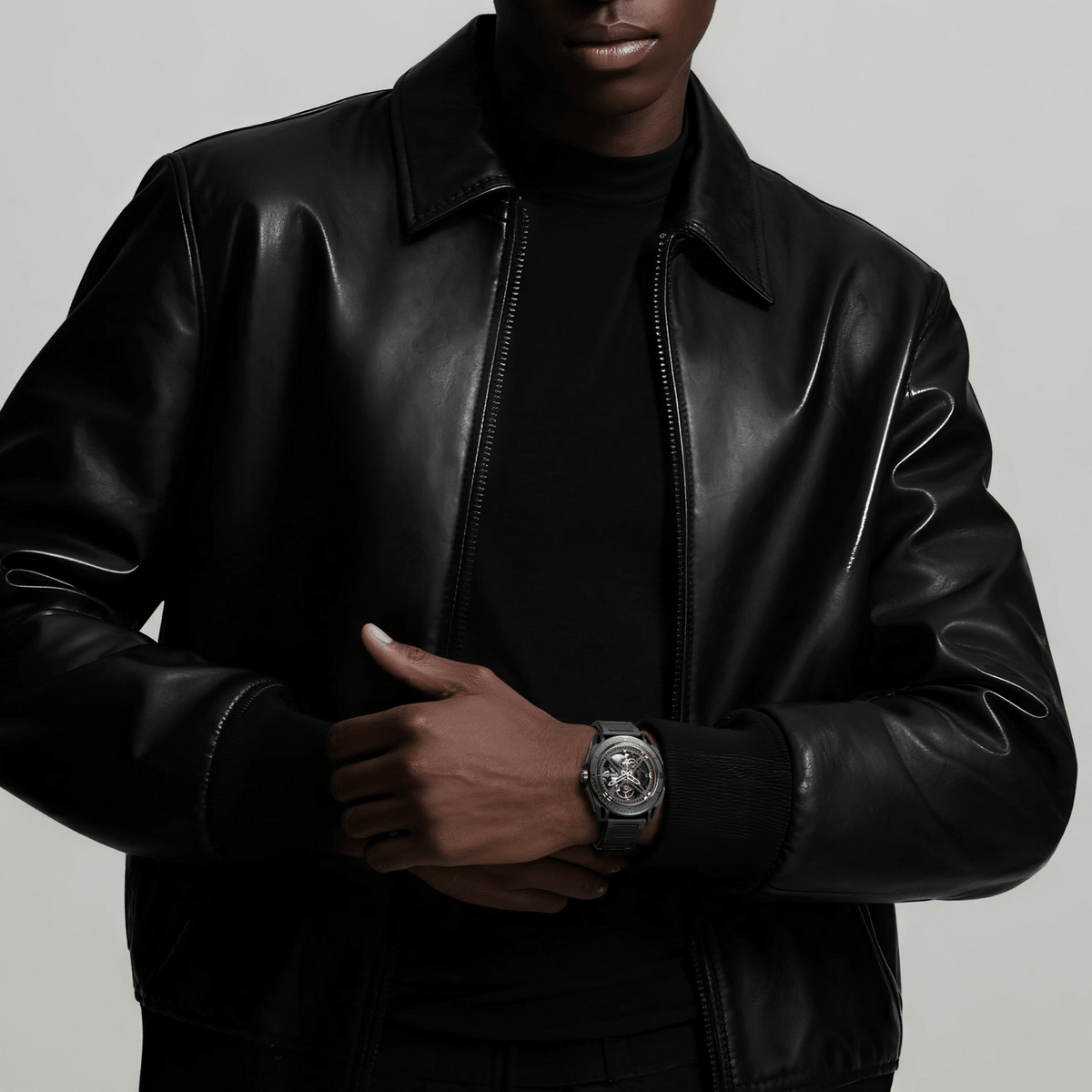 CIGA design ROUND AUTOMATIC SKELETON WATCH · FALCON