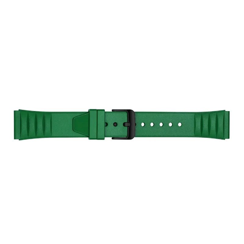 Green Fluoro Rubber Strap
