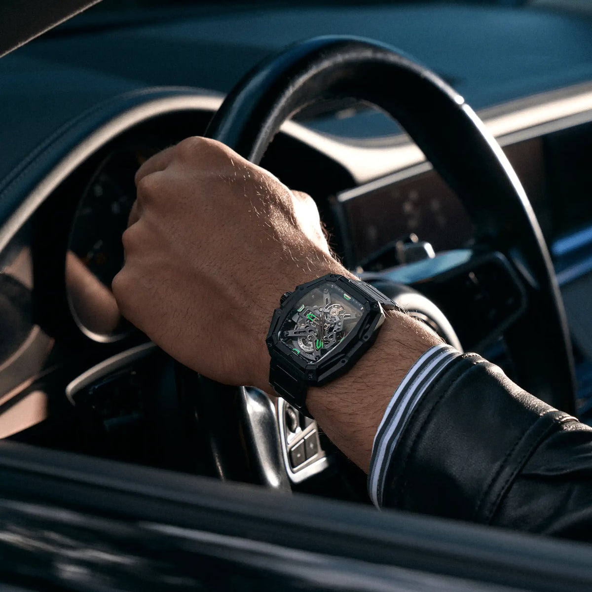 CIGA design SKELETON AUTOMATIC WATCH HUNTER STEEL
