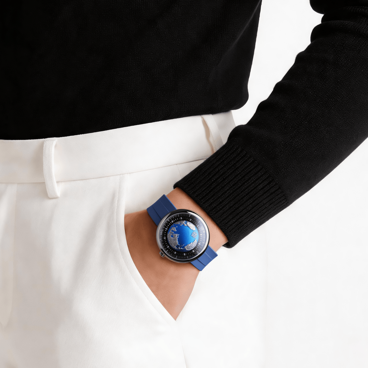 CIGA design GPHG-WINNING LINEAGE AUTOMATIC WATCH BLUE PLANET ATLANTIC