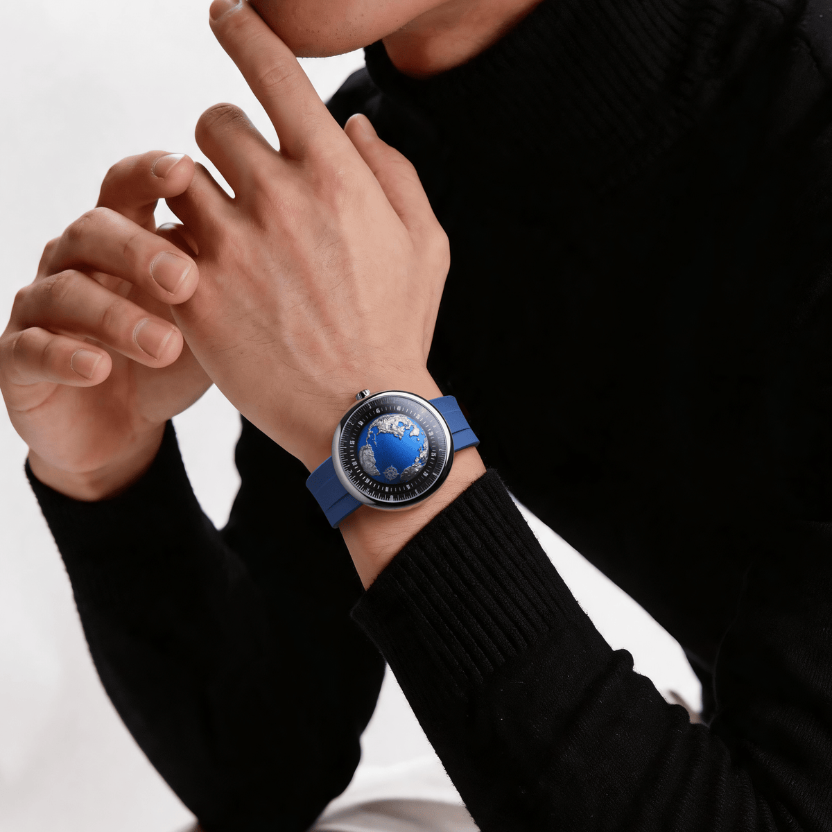 CIGA design GPHG-WINNING LINEAGE AUTOMATIC WATCH BLUE PLANET ATLANTIC