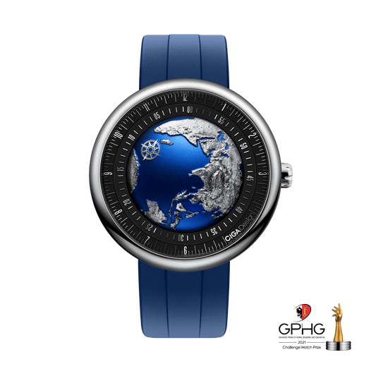 CIGA design GPHG-WINNING AUTOMATIC WATCH BLUE PLANET
