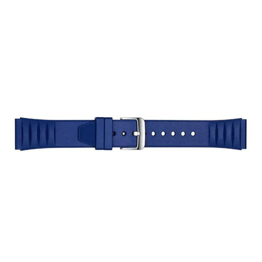 Blue Fluoro Rubber Strap