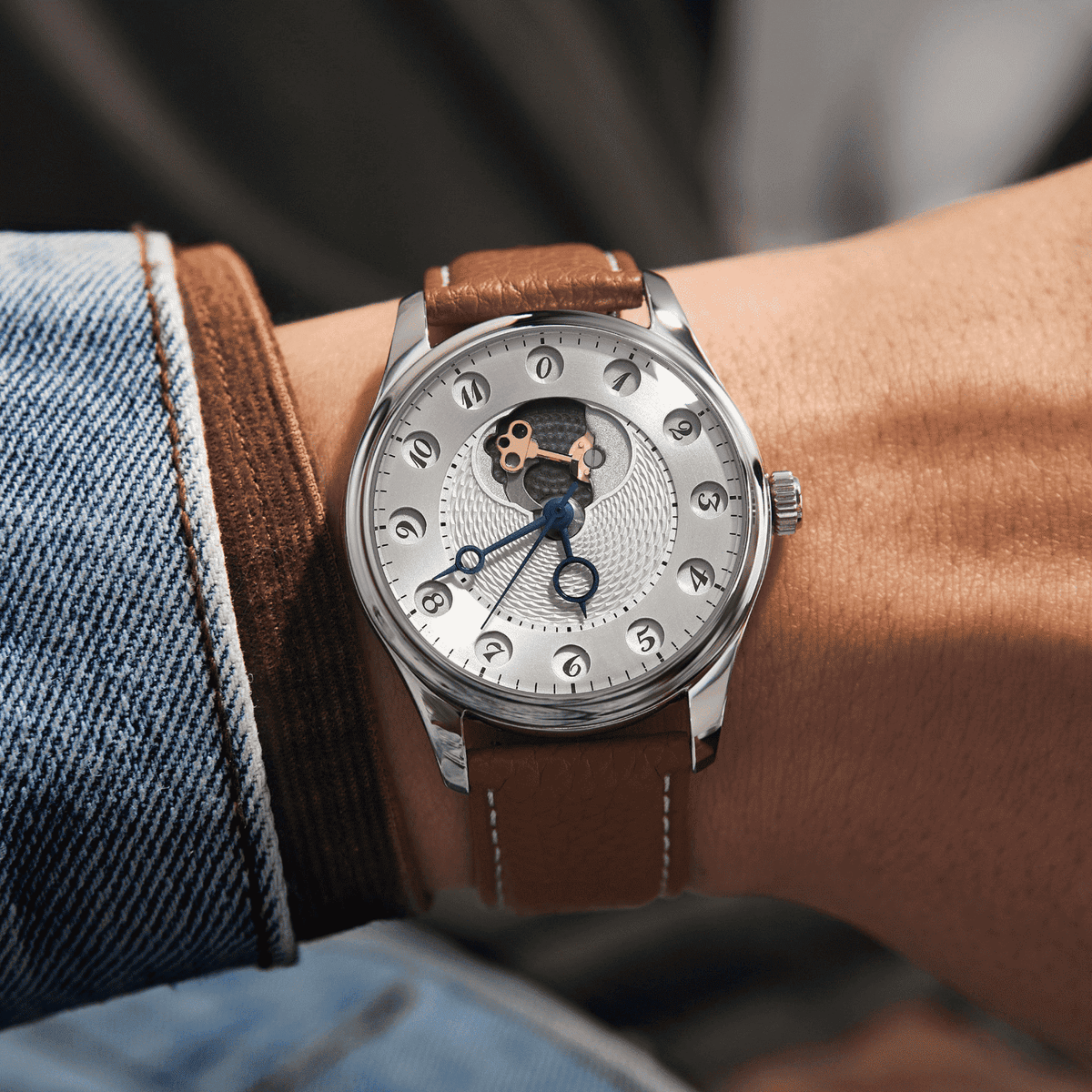 OLTO·8 Chrono Gate Stellar Silver