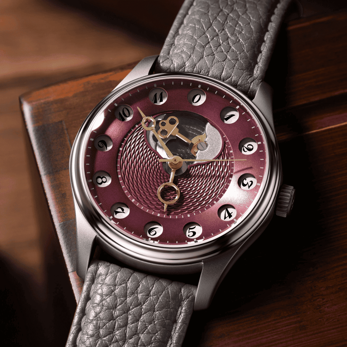 OLTO·8 Chrono Gate Vintage Red