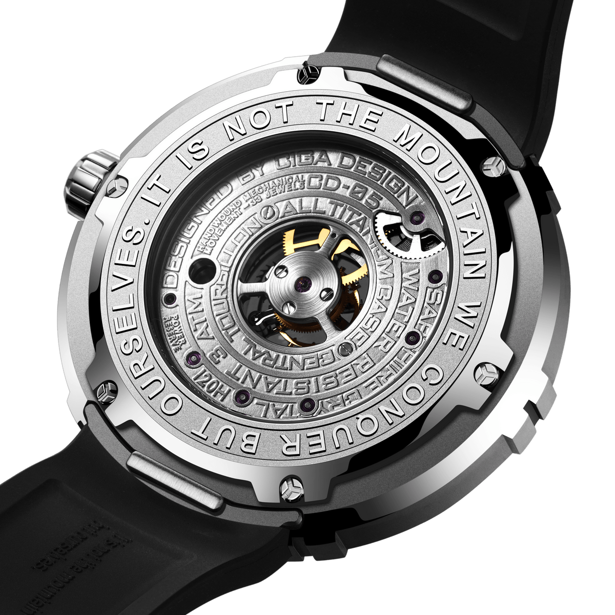 CIGA design CENTRAL TOURBILLON WATCH · EVEREST 70TH ANNIVERSARY EDITION