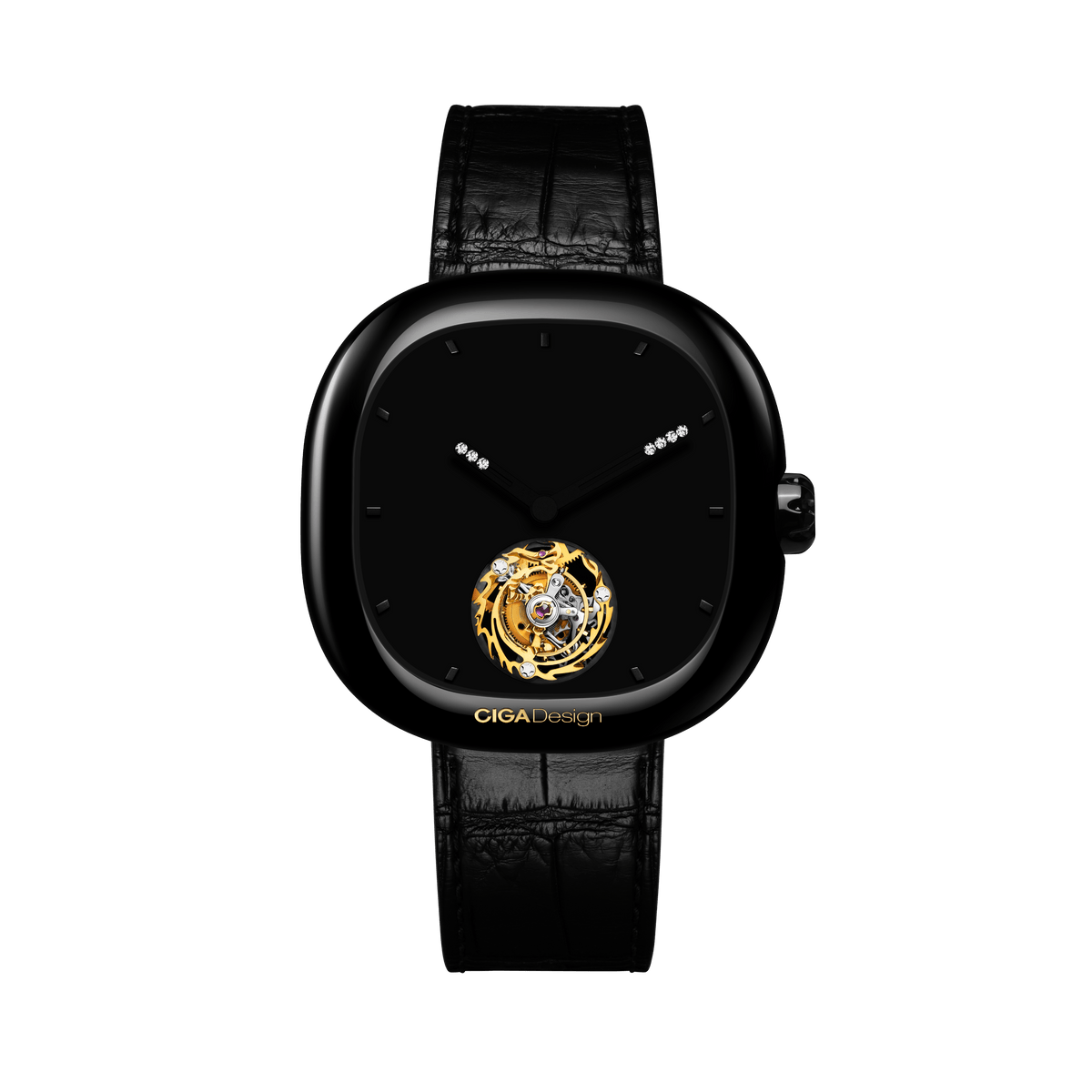 CIGA design MECHANICAL WATCH TOURBILLON CHINESE ZODIAC YEAR OF THE DRAGON