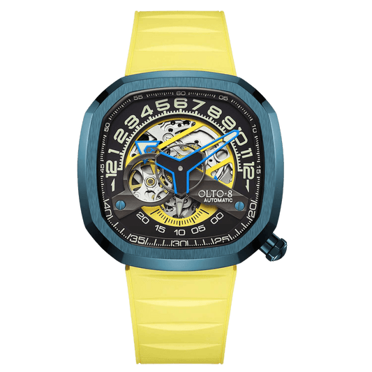 OLTO-8 INFINITY II RPM-Style Automatic Watch Blue