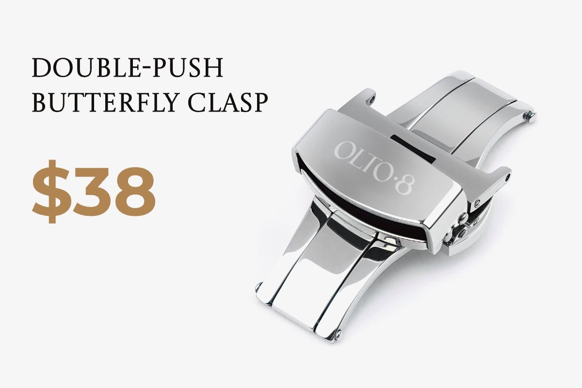 Chrono Gate Double-push butterfly clasp