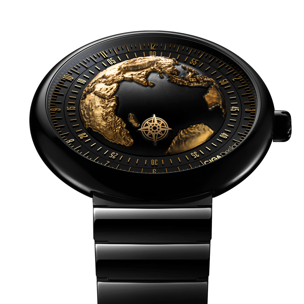 CIGA design AUTOMATIC WATCH BLUE PLANET · GILDED AGE