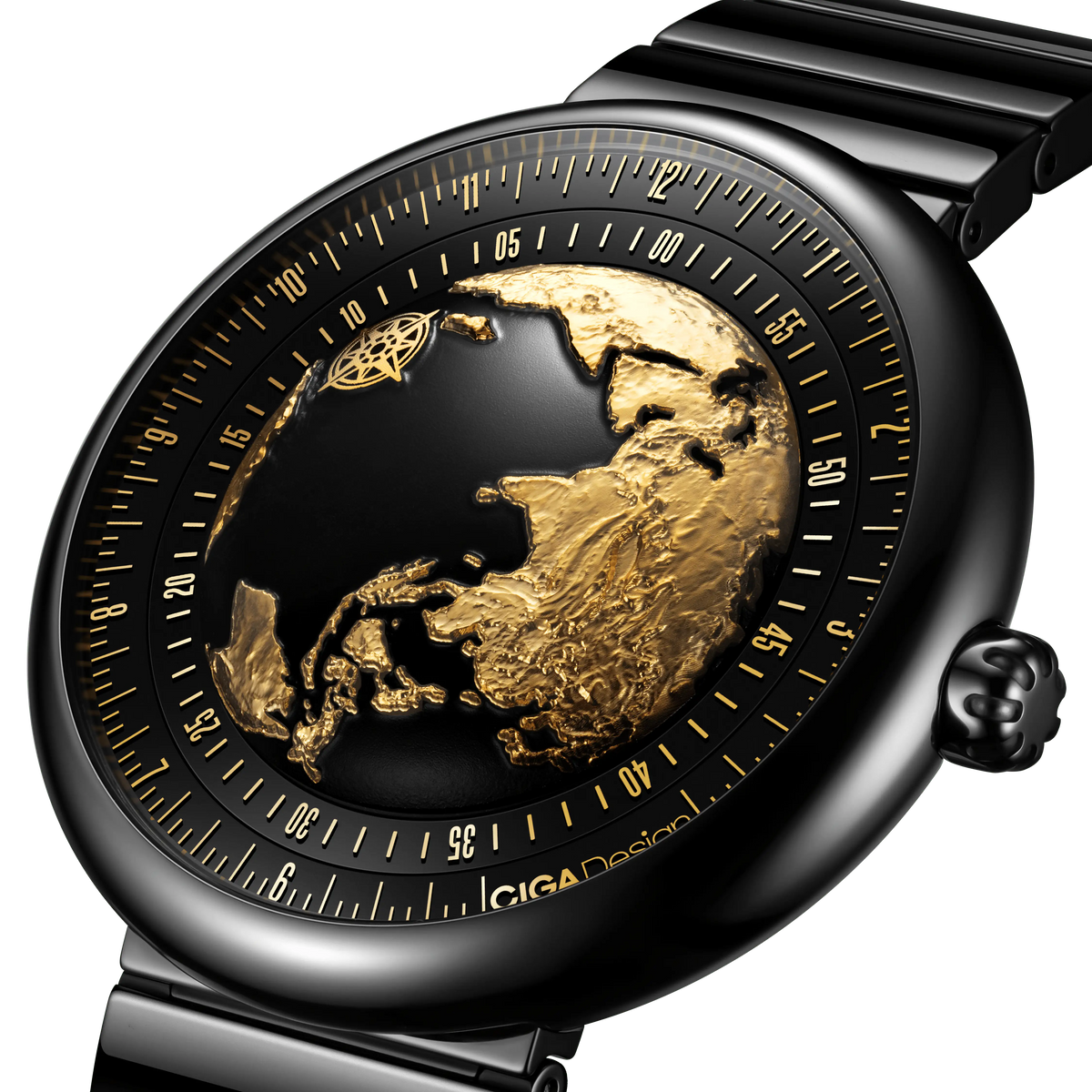 CIGA design AUTOMATIC WATCH BLUE PLANET · GILDED AGE