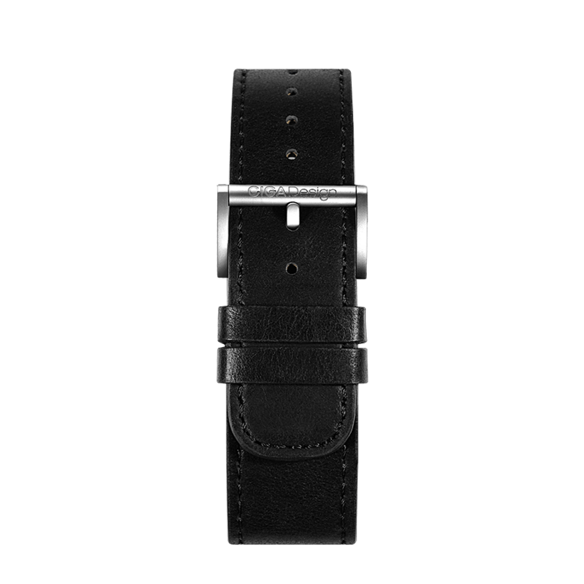 CIGA design leather watch strap