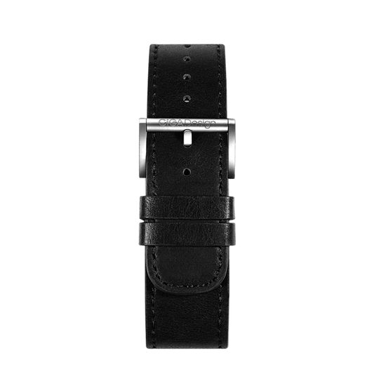 CIGA design leather watch strap