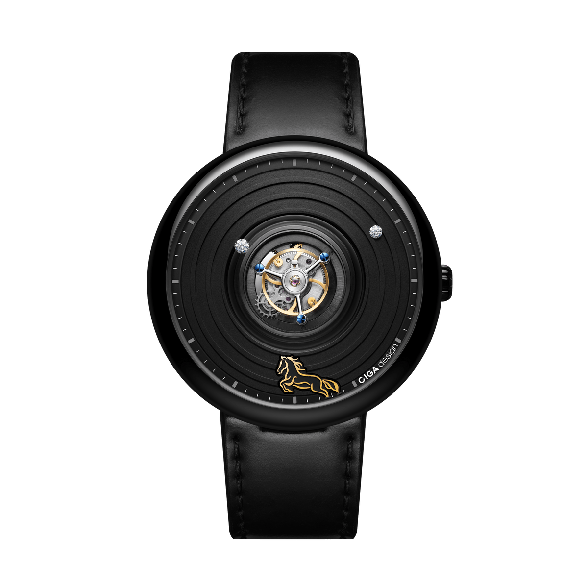 CIGA design CENTRAL TOURBILLON WATCH · CHINESE ZODIAC YEAR OF THE HORSE