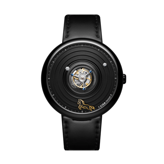 CIGA design CENTRAL TOURBILLON WATCH · CHINESE ZODIAC YEAR OF THE HORSE