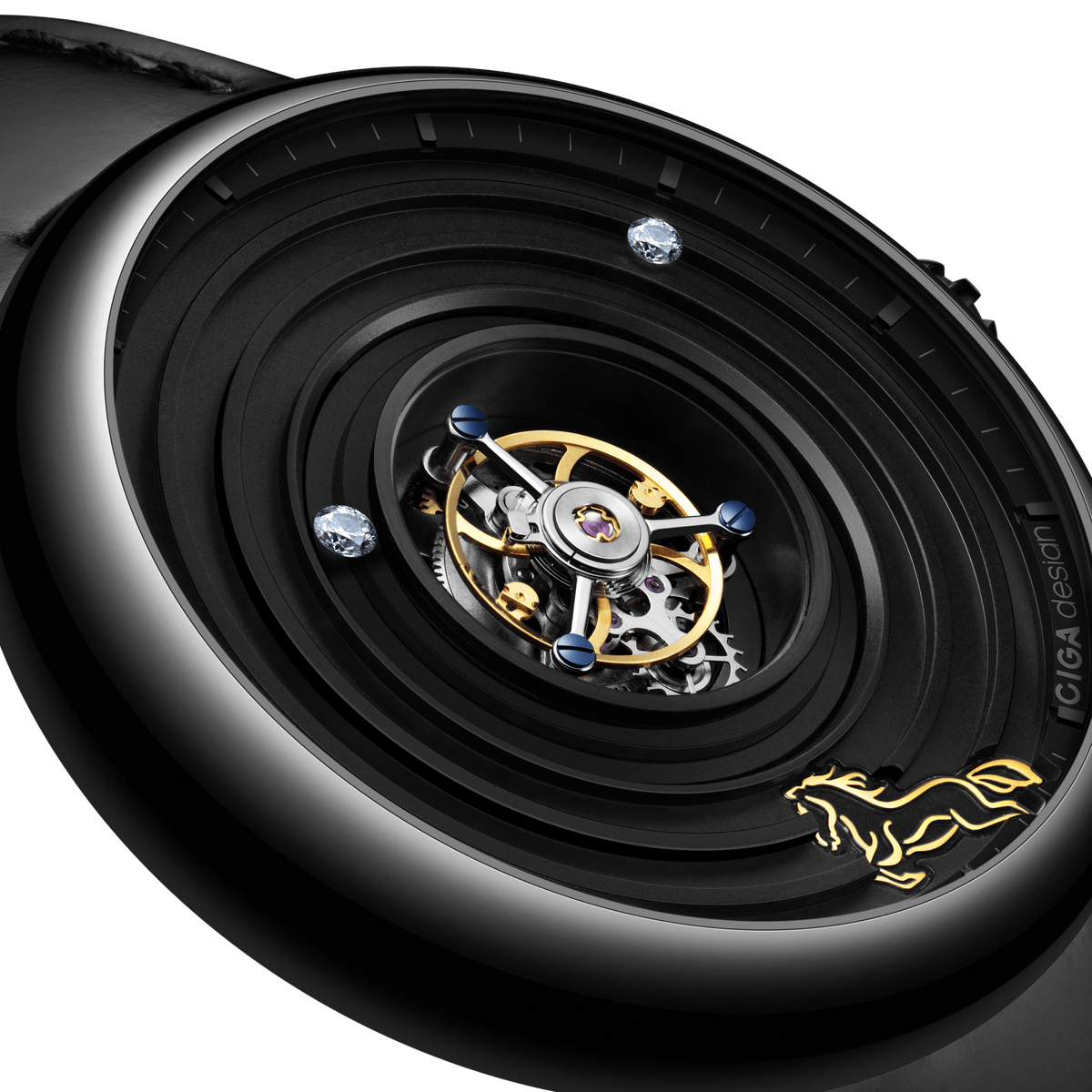 CIGA design CENTRAL TOURBILLON WATCH · CHINESE ZODIAC YEAR OF THE HORSE
