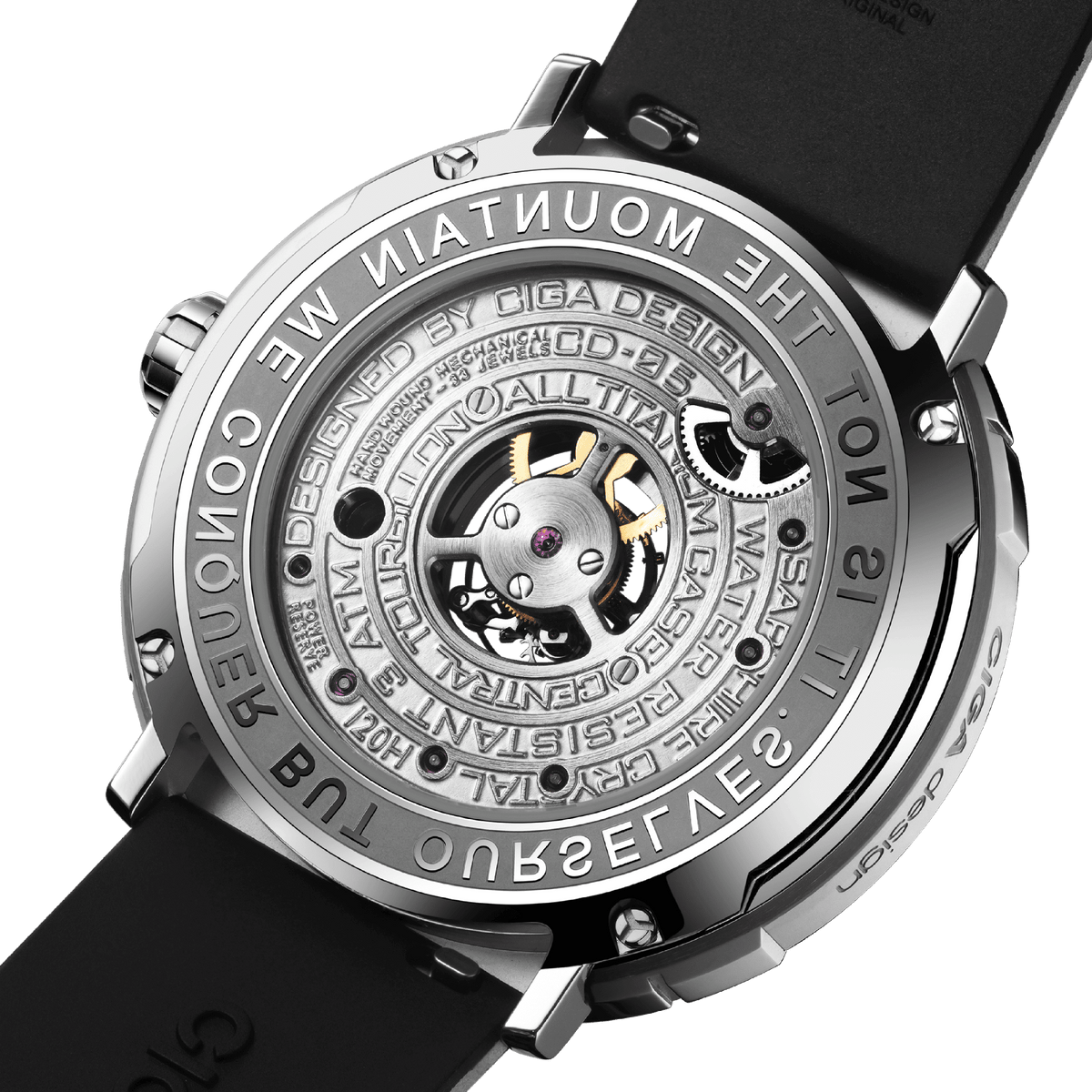 CIGA design CENTRAL TOURBILLON WATCH · EVEREST SUMMIT