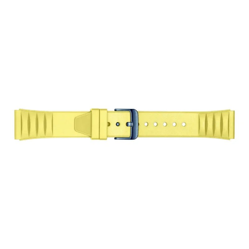 Yellow Fluoro Rubber Strap