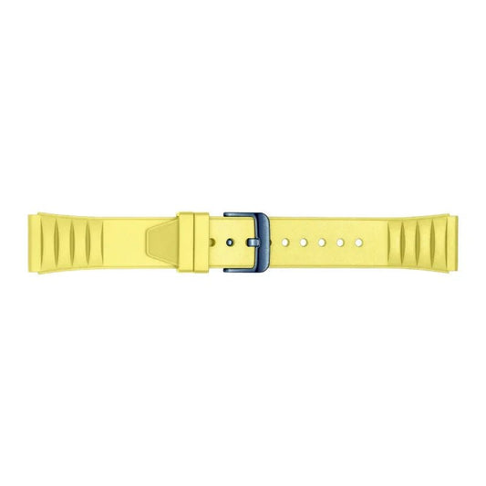 Yellow Fluoro Rubber Strap