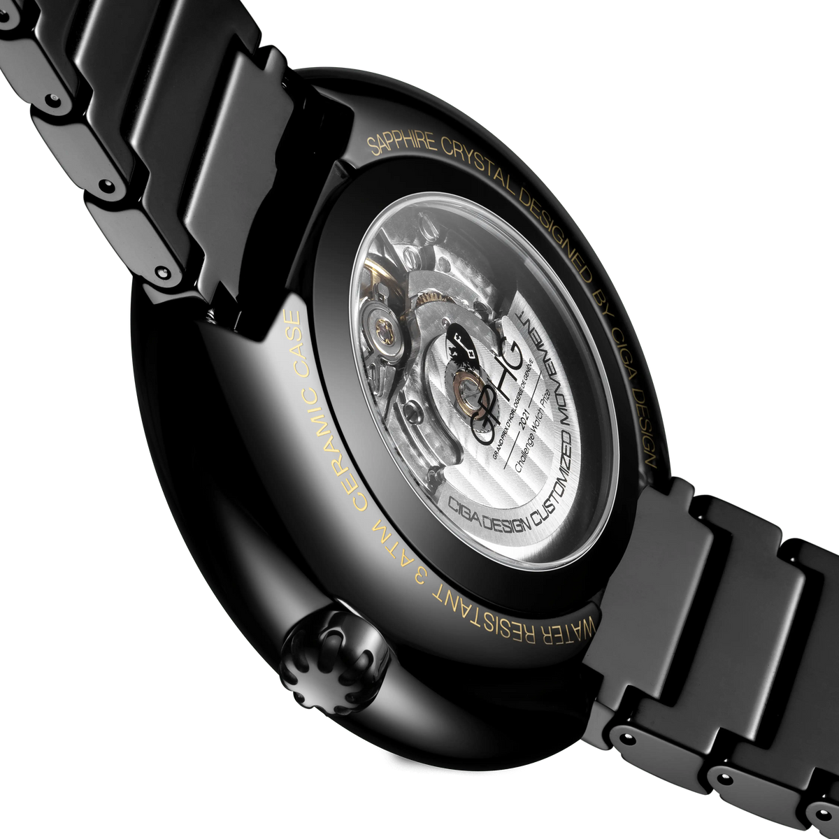 CIGA design AUTOMATIC WATCH BLUE PLANET · GILDED AGE