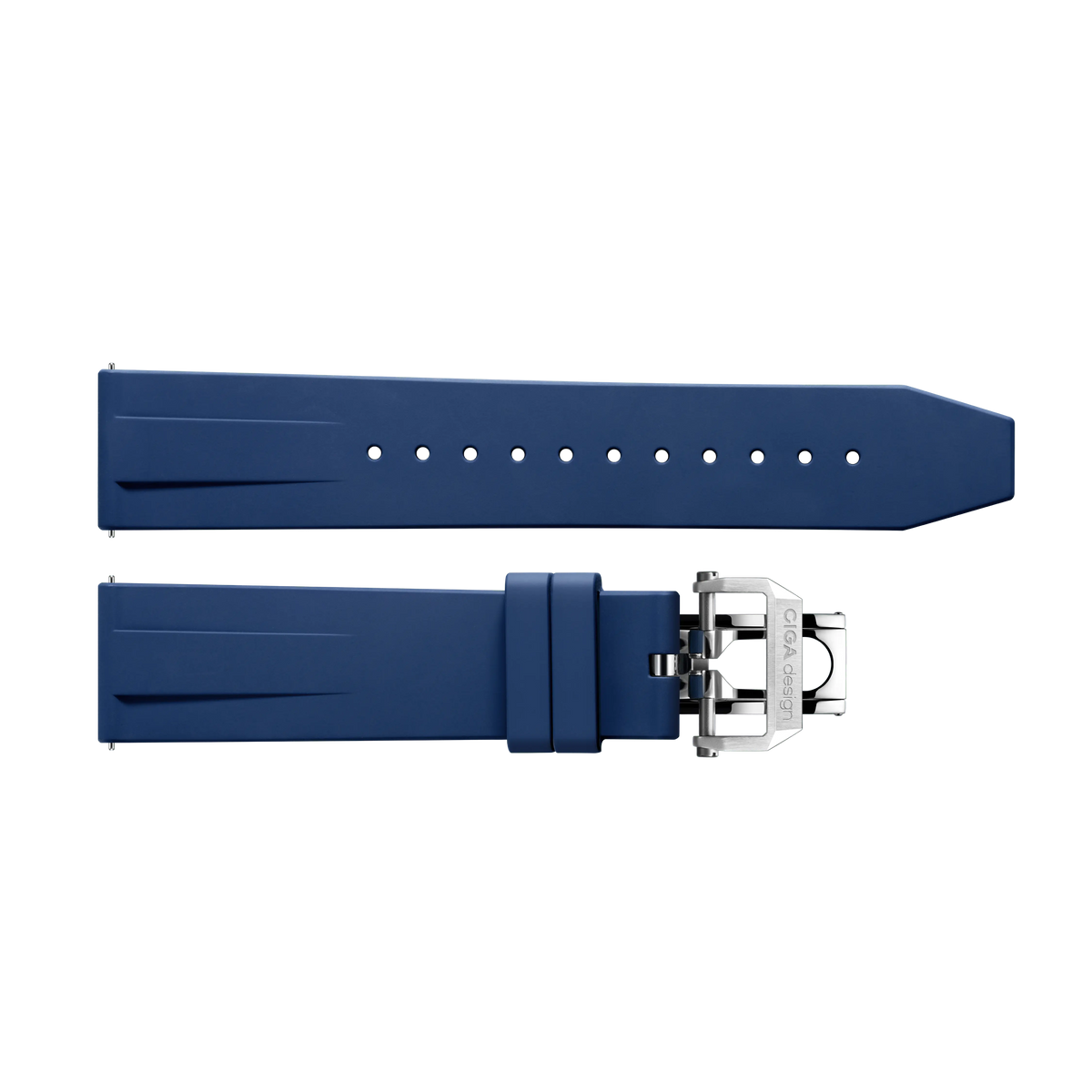 CIGA design Blue Planet exclusive fluororubber strap