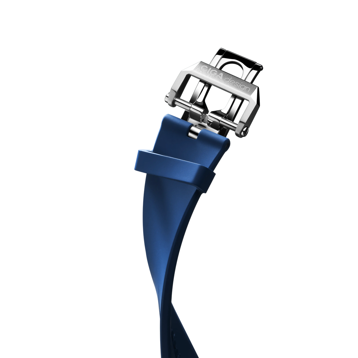 CIGA design Blue Planet exclusive fluororubber strap