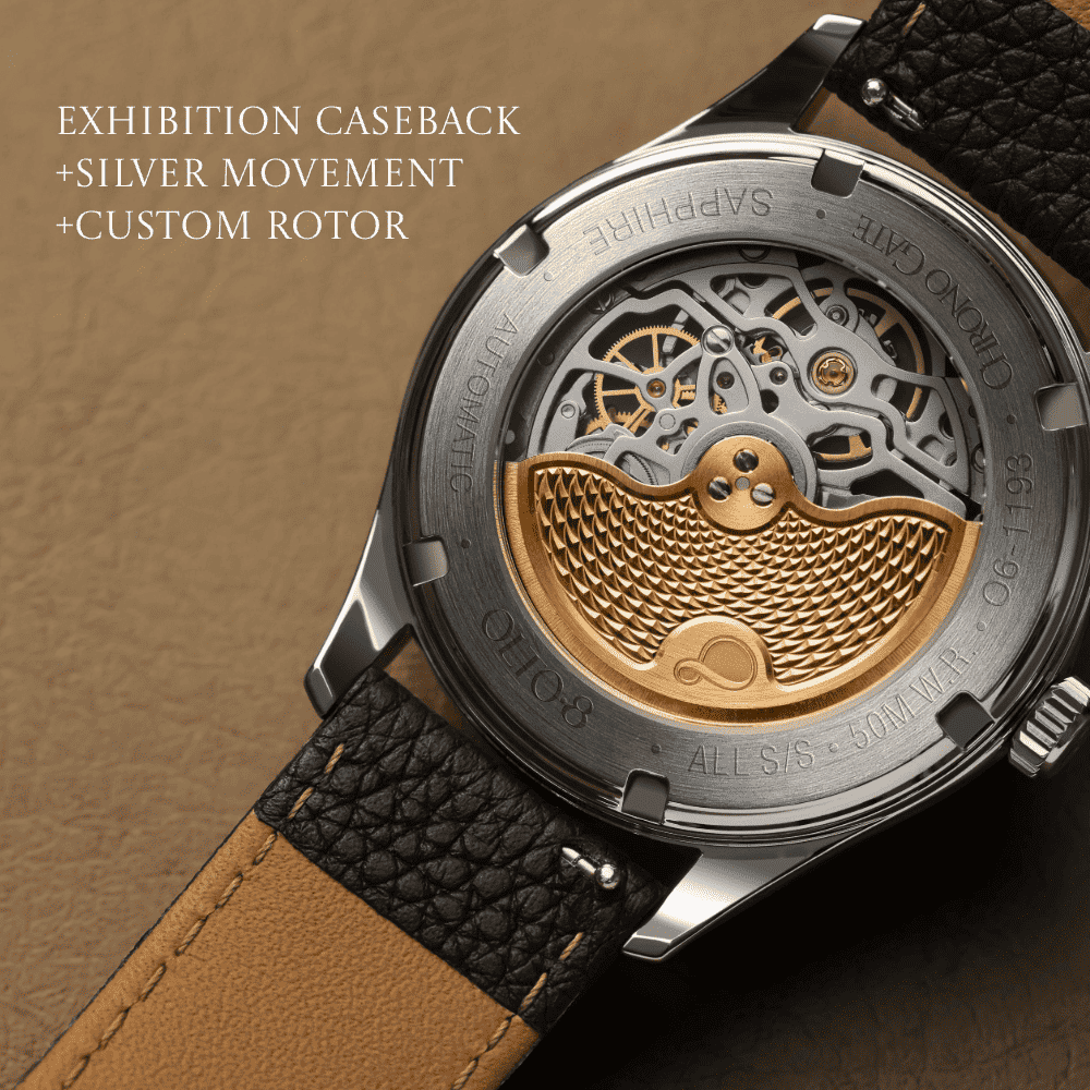 OLTO·8 Chrono Gate Stellar Silver