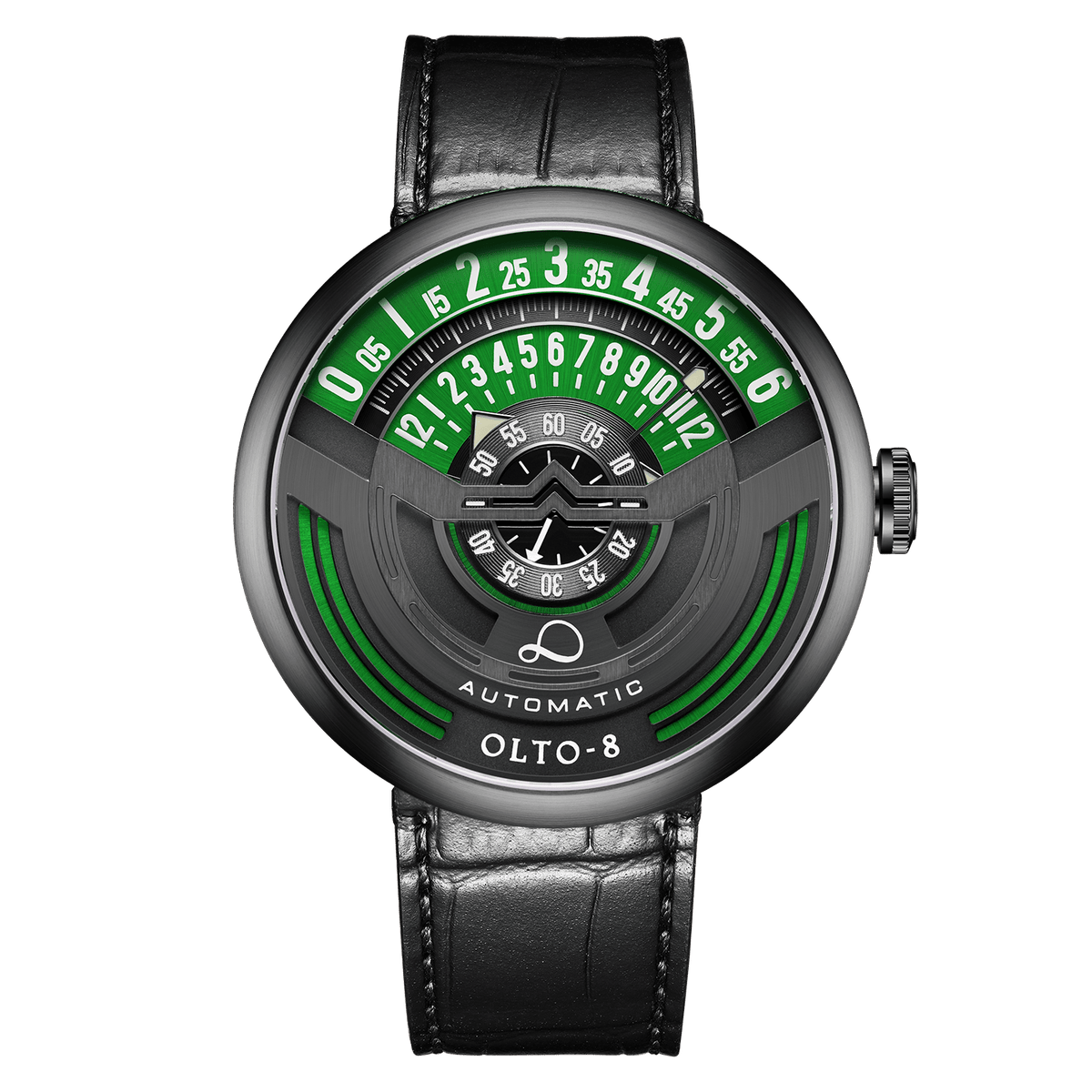 OLTO-8 INFINITY-I RPM-Style Automatic Watch Green