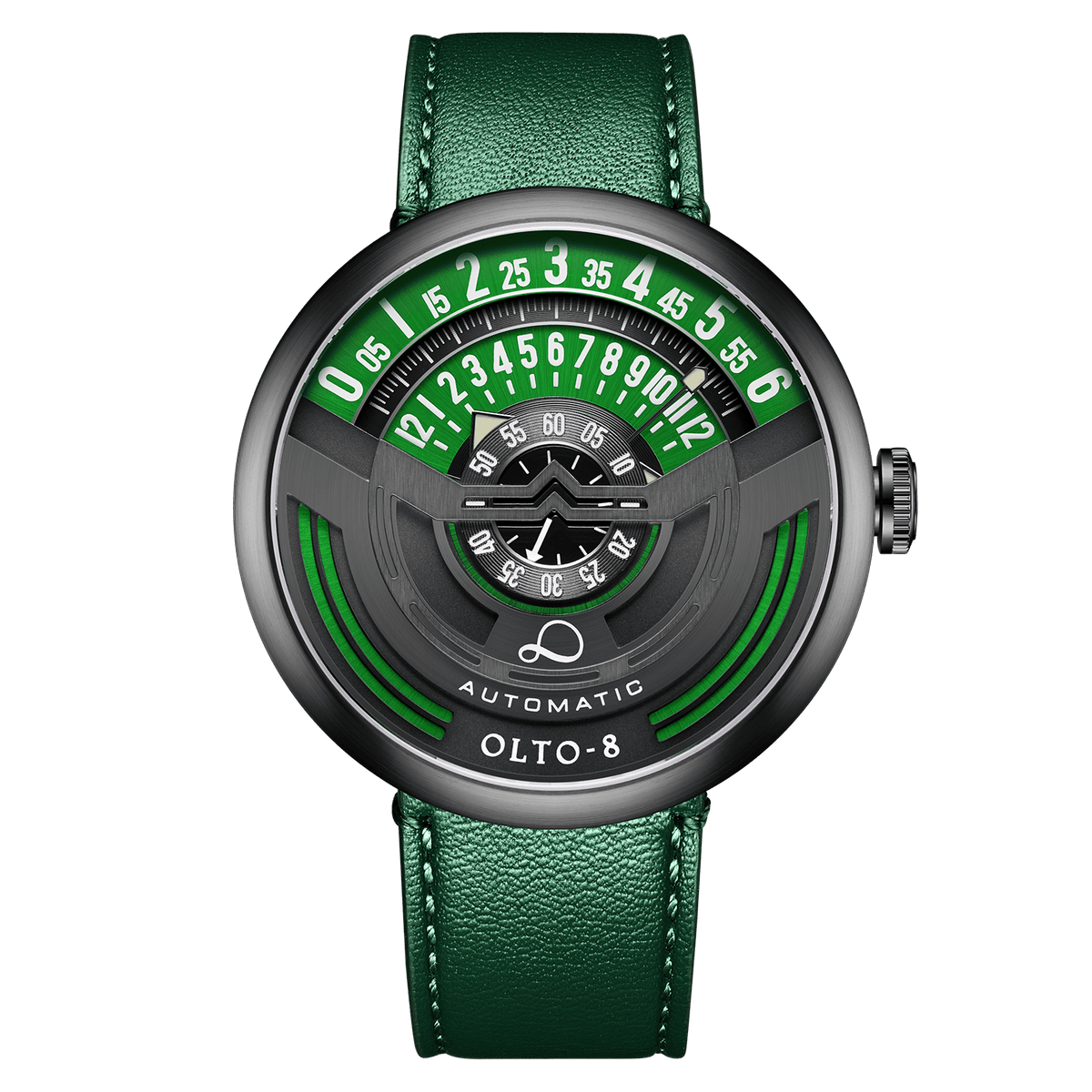 OLTO-8 INFINITY-I RPM-Style Automatic Watch Green