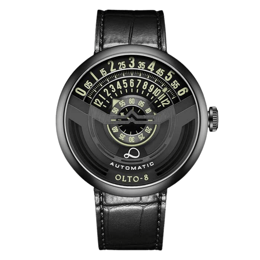 OLTO-8 INFINITY-I RPM-Style Automatic Watch Black