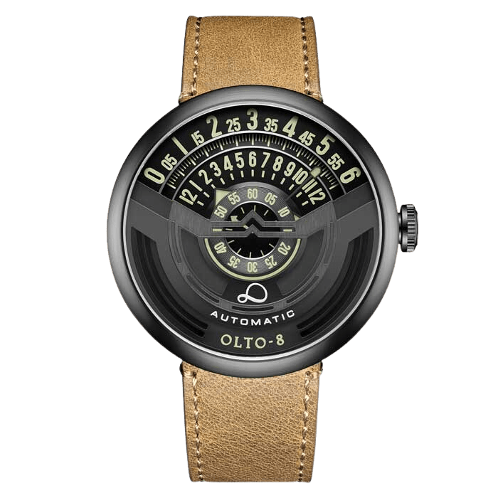 OLTO-8 INFINITY-I RPM-Style Automatic Watch Black