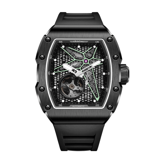 OLTO-8 REEF Skeleton Automatic Watch Black